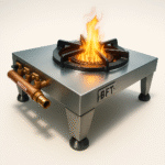 RECHAUX INOX +BRIQUET /BFT037/